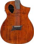 Michael Kelly Forte Koa 10 Acoustic Electric 10-String Guitar Gloss Koa Body Angled View
